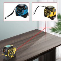 5M Distance Meter Building Measurement Device Laser Rangefinder 3 in 1 Tape Measure Ruler LCD Display with Backlight