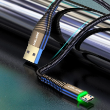 USLION 3A Micro USB Cable 0.5m/1m/2m Data Sync Fast Charging Wire For Samsung Huawei Xiaomi Note Tablet Android USB Phone Cables