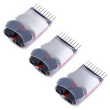 3 pcs RC Car Cell Checker BB ring Lipo battery low voltage alarm Voltage Indicator volt meter monitor buzzer Alarm 1-8S 2.7-3.8V