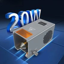 LASER TREE 20W Optical Power Laser Head with Air Assist Laser Kit CNC TTL Module for Laser Cutting Engraving Machine Tools