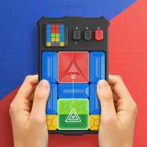 Giiker Super Slide Huarong Road Smart Sensor Game 500+ Levelled UP Brain Teaser Puzzles Interactive Fidget Toys For Kids Gifts