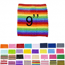 1pc Crochet Tutu Top Tube Top 9inch Crochet Headband Tutu Bands girls pettiskirt Tutu Tops For Tutu Dresses