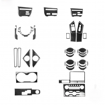 For Nissan GTR R35 2008 2009 2010 2011 2012 2013 2014 2015 2016 Full Set Suit Real Carbon Fiber Sticker Car Interior Accessories