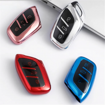 For Roewe RX5 I6 ERX5 I5 RX8 RX3 for MG6 MG ZS EV EZS HS EHS Car Smart Key Case Bag Shell Cover Protector Accessories
