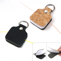 Maximumcatch 2/3 in 1 Fly Fishing Leader Straightener and Line Cleaner PU Leather Outdoor Fishing Tool