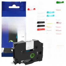 TZe231 TZe131 TZe631 Laminated Ribbon 12mm Compatible for Brother Ptouch PTH110 PTD600 D200 PTP710BT E1000PRO Label Maker Tape