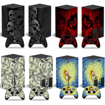 Newest Design Skin Sticker Decal Cover for Xbox Series X Console and 2 Controllers Xbox Series X Skin Sticker Vinyl