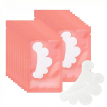 10/50 Pairs Eye Under Gel Pads Cloud Shape Eyelash Extensions Patches Lash Extension Lint Free Under Hydrogel Eye Mask Pads