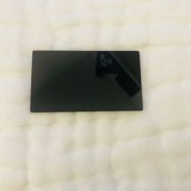 Size 164x125x4.5mm Black Color 254nm UV Pass Filter Glass ZWB3 UG5 For UV Tray Gel