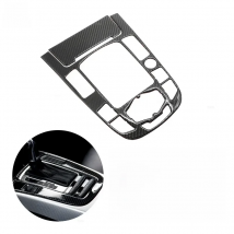For Audi A4L A5 2009 2010 2011 2012 2013 2014 2015 2016 / Q5 2010 - 2018 Carbon Fiber Center Console Gear Shift Panel Cover