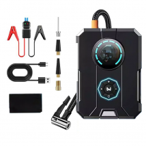 6 In 1 Car Jump Starter Emergency Air Pump Portable Air Compressor Multi-function Tire Inflator Auto Portable Battery Starter