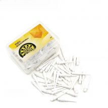 Fox Smiling 100PCS/Set Electronic Darts Tip 2BA Groove 25mm Soft Tip Dart With Case Package