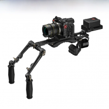 TILTA TA-LSR-B Lightweight Shoulder Rig Black compatible With Sony for Canon BMPCC Nikon camera Unique Manfrotto/ARCA Baseplate