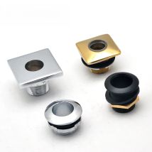 New Black/Gold/Chromed Bathtub Faucet Shower Holder Square Or Round Hand Shower Faucet Bracket Black/Gold/Chromed Colors