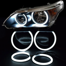 Sinolyn LED Angel Eyes For BMW E60 E61 520i 525i 530i 540i 545i 550i M5 Switchback Halo Rings Car Accessories Automotive Goods