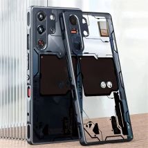 [Ready Stock]For ZTE Nubia Red Magic 10 Air 10S 11 11s 9 9S 8 8S Pro Plus Shock Fall Prevention Transparent Case Pattern No.7