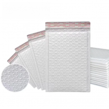 500 PCS White Foam Envelope Bags Self Seal Mailers Padded Shipping Envelopes With Bubble Mailing Bag Shipping Packages Bag
