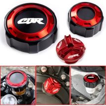 For HONDA CBR1000RR CBR1000 RR CBR 1000 RR 2004-2018 2019 Front and rear brake tank cap and filler cap protection accessories