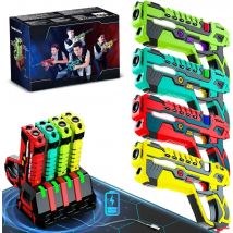 VATOS Infrared Laser Tag Guns Set Toy Electric Pistol Battle Game For Boys Kids Group Indoor Outdoor Christmas Party Gifts Toys