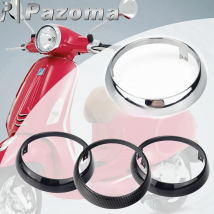 4Color Motorcycle Edge Headlight Cover Plastic Headlamp Guard Protector Frame for Primavera 125cc 150cc Primavera 2takt 4T 2V 4V