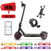 Scooter elettrico pieghevole da 350 W in lega di alluminio 8,5 "pneumatico 36 V 10,4 Ah batteria al litio con app monopattino per adulti Escooter