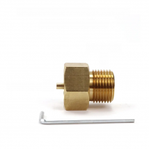 New Commercial CO2 Tank Cyclinder RPV Residual Pressure Valve Push Pin Adaptor for Filling Charging W21.8 to W21.8