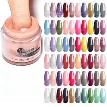 Mtssii Dipping Powder Acrylic Powder Dip Powder Nails No Need Lamp Cure Natural Dry Long Lasting Nails Glitter Manicure Nail Art