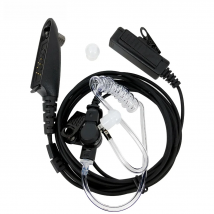 Acoustic Tube Earpiece Headset Mic for MOTOROLA HT750 HT1250 GP328 GP329 GP340 GP380 MTX850 PRO5150 Walkie Talkie Two Way Radio