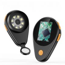 Handheld Digital Microscope 2.0inch IPS with AF Lens 8 LED 500X Magnification Video Microscope with Magnifying Glass for Repair