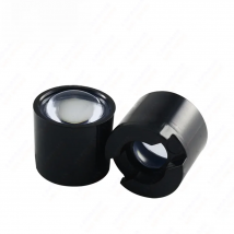 10 15 30 45 Degree IR LED LENS Reflector Collimator 14.5mm with Black White Holder For 1W 3W 5W High Power Star COB Lamp Light