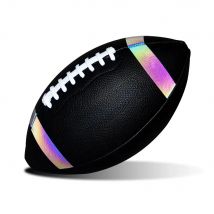 Official Size 9 PU Leather Rugby Ball Adult Kids Sports Game Outdoor Training American Football Wear Resistant Rugby Ball