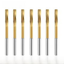 GAMONT HSS-CO Helical Reamer Cobalt Titanium Plated Stainless Steel Special Straight Shank Reamer 3-20 Decimal Point Reamer