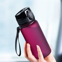 UZSPACE 350ML Sport Water Bottle for Kid Shaker Drink Portable leakproof Baby Feeding Cups Eco-friendly Tritan Plastic BPA Free