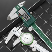 High Precision Small Digital Calipers Household Stainless Steel Vernier Caliper with Dial & Shockproof