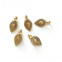 New 20pcs 18*10MM Retro Zinc Alloy Small leaves Charms DIY Necklace Jewelry Accessories