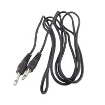 1pc 3.5mm 1/8" Male Mini Plug To Male TS Monaural Mono Audio Extension Adapter Cable Nickel 5ft 3ft