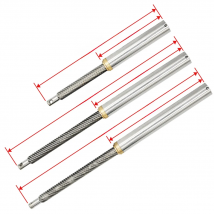 3 Pcs Huina 1592 Upgrade Metal Cylinder Without Servos For RC Excavator 22CH DIY Toy Parts