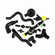 For VW Bora Passat Seat Ibiza Ooctavia Superb Audi A3 A4 A6 TT Qty10 1.8T Crankcase Breather Hose Pipe Valve Kit 058 133 753D