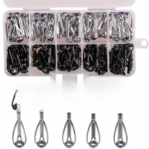 50/100PCS Fishing Rod Tips Repair Kit Rod Top Tip Replacement stainless steel Ceramic Ring Fishing Pole eyelets repair kit