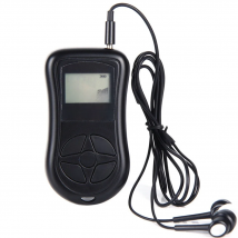 LCD Display Personal Mini Digital FM Radio with Earphone Lanyard Portable Digital FM Radio continuous be used for 50 - 60 hours