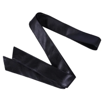 Classic PU Leather Dress Tie Belts for Women, Soft Bowknot Belts for Ladies with No Buckle Pair with Jacket and Woolen Down