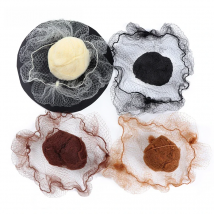 Plussign Wholesale Invisible Nylon Hair Nets 5Mm Hairnets For Wigs Weave Dancing Hairnet For Bun Hair Styling Tool 20Pcs/Lot