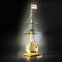 The New Version of Section Victory 1/200 DIY Ship Model Classical Wooden Sailboat Assembly Kit
