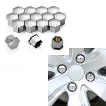 Car Wheel Nut Rim Cover Tyre Screw Cap For Peugeot 207 301 307 308 408 508 3008 Citroen C4l C5 C2 16 20 pcs Exterior Accessories