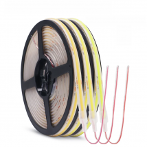 IP68 Waterproof COB Strip 12V 24V 320Leds/M RA90 3000K 4000K 6000K Home Garden Decor Flexible Ribbon Rope LED Light 1M 10M 20M