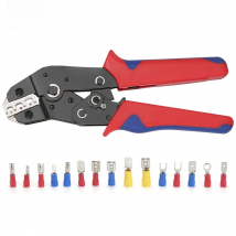 SN-02C Wire Crimping Tool Set Insulated Wire Versatile Electrical Connectors Ring Spade Terminals Cable Lugs Assortment Kit