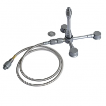 3 In 1 Butane Adapter Gas Cartridge Head Conversion Adapter Nozzle Flat Tank Butane Convertor Outdoor Camping Stove Convertor