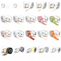 5Rolls 9mm 12mm 16mm (4meters/Roll) for MakeID L1 E1 Q1 Label Maker Tape Laminated Office Sticker