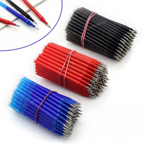 20/30/40/50Pcs Set Erasable Gel Pen Refill 0.7mm Tip Color Ink Rod Replacement Office Writing Drawing Stationery Accessory 11cm