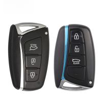 YIQIXIN Remote Case Car Key Shell 3/4 Buttons For Hyundai IGenesis Santa Fe 2012-2018 Equus Azera Tucson Genesis Housing Cover